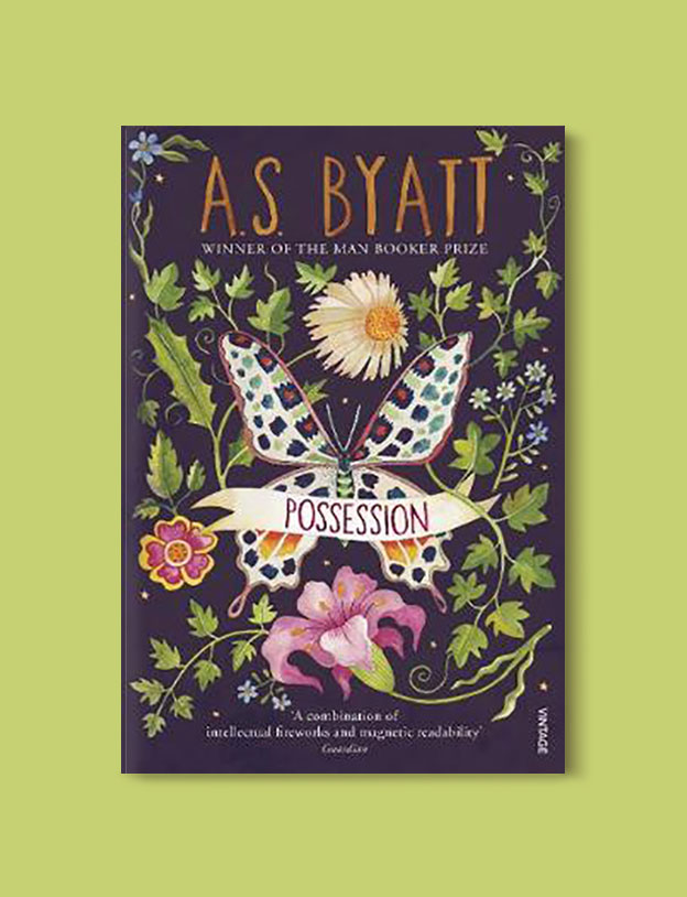 Booker Prize Winner 1990 - Possession by A. S. Byatt - Visit www.taleway.com to find books set around the world. booker prize, booker prize winners, booker prize winners list, booker prize winners list pdf, man booker authors, man booker prize, man booker prize for fiction, booker prize for fiction, man booker prize winners, man booker prize novels, booker prize books, booker prize winners, reading list, book awards, booker reading challenge, literary awards, booker shortlists, booker longlists