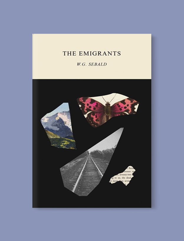 Best Book Covers 2016, The Emigrants by W.G. Sebald - book covers, book covers 2016, book design, best book covers, best book design, cover design, best covers, book cover design, book designers, design inspiration, cover design inspiration, book cover ideas, book design ideas, cover design ideas, book typography, book cover typography, book cover illustration, book cover design ideas