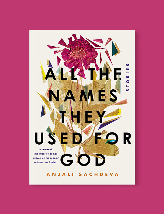 Best Book Covers 2018, All the Names They Used for God by Anjali Sachdeva - book covers, book covers 2018, book design, best book covers, best book design, cover design, best covers, book cover design, book designers, design inspiration, cover design inspiration, book cover ideas, book design ideas, cover design ideas, book typography, book cover typography, book cover illustration, book cover design ideas