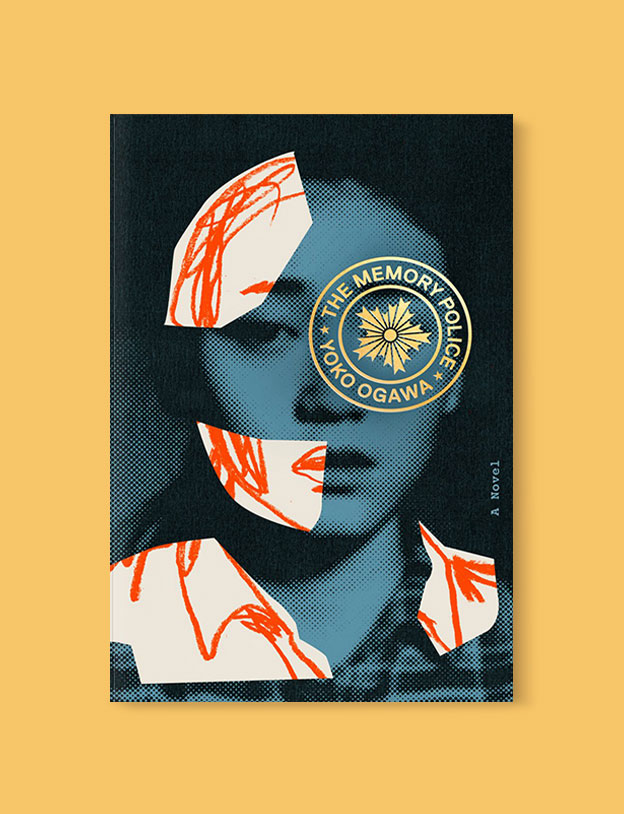 Best Book Covers 2019, The Memory Police by Yōko Ogawa - book covers, book covers 2019, book design, best book covers, best book design, cover design, best covers, book cover design, book designers, design inspiration, cover design inspiration, book cover ideas, book design ideas, cover design ideas, book typography, book cover typography, book cover illustration, book cover design ideas