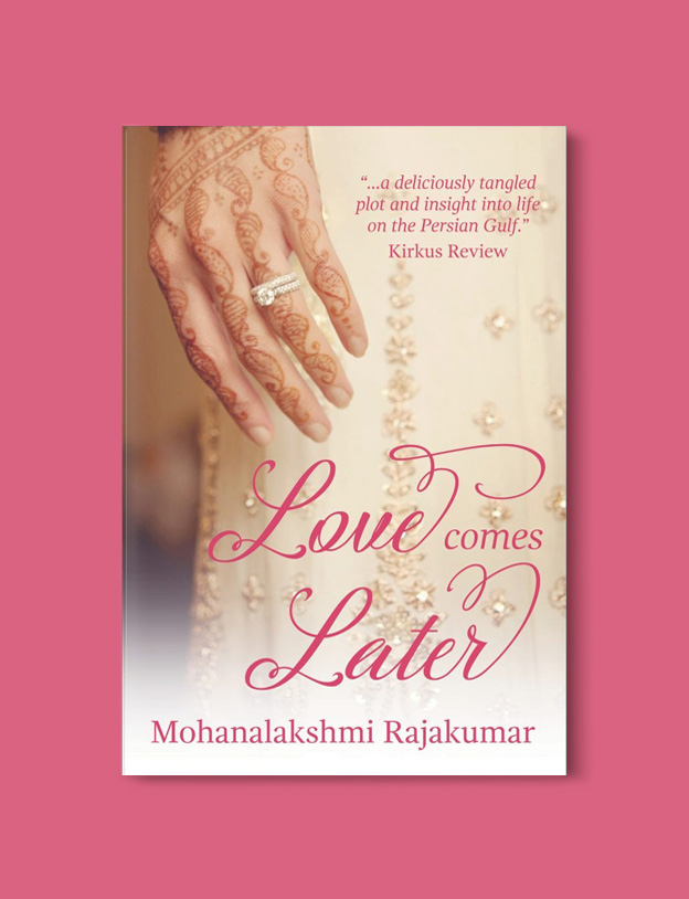 Books Set Around The World: Qatar - Love Comes Later by Mohanalakshmi Rajakumar. For more books that inspire travel visit www.taleway.com. reading challenge 2021, world reading challenge, world books, books around the world, travel inspiration, world travel, novels set around the world, world novels, books and travel, travel reads, travel books, reading list, books to read, books set in different countries, reading challenge ideas