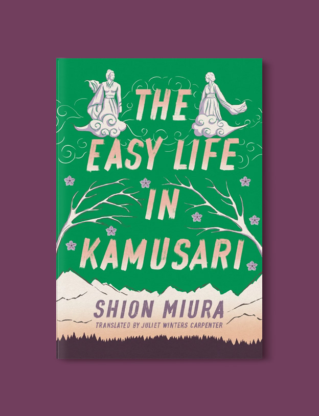Books Set Around The World: The Easy Life in Kamusari by Shion Miura - world reading challenge, reading challenge 2023, world books 2023, world reading challenge 2023, reading japan, books set in japan, japanese books, books in translation, read the world, read around the world 2023, books around the world, novels set around the world, world novels, japan reading list, books to read, books set in different countries, best japanese novels, books set in tokyo, japanese fiction